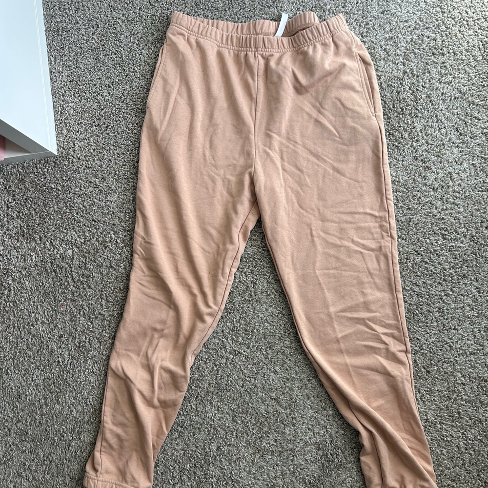 Fabletics Tan Jogger Pants